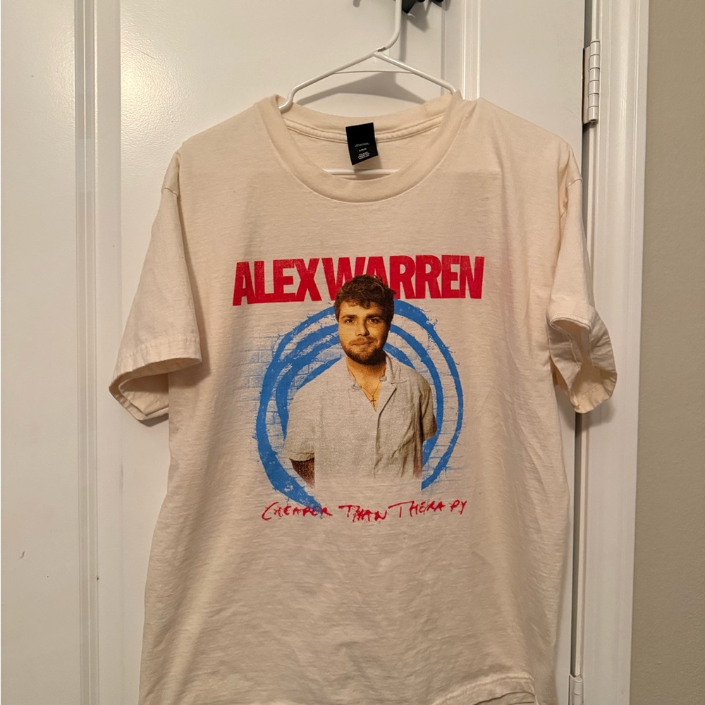 Alex Warren Graphic T-Shirt - Cream